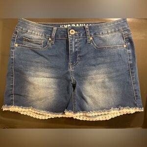 Hydraulic Blue Denim Shorts - 8